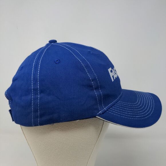 Fastenal Men's Strapback Hat Blue Adjustable Embroidered Logo Official - Picture 6 of 12